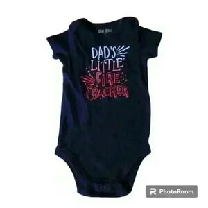 Dad's Little Fire Cracker Onesie